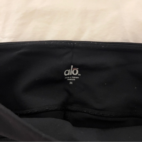 ALO Yoga leggings blue and black 7/8 ankle length Size M​​​​​​​​​​​​​​​​​​​ - Picture 7 of 14